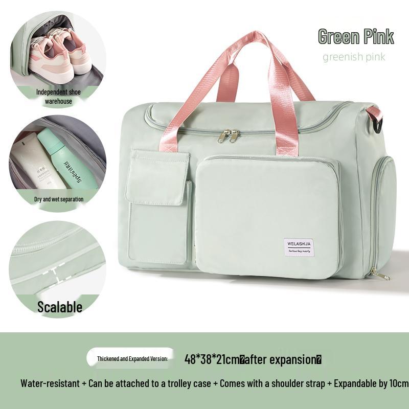 Men's Large Capacity Oxford Cloth Travel Bag - Lightweight, Handheld, and Perfect for Short Trips, Sports, or School Use