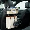 1pc Car Rear Seat Hanging Storage Box, Car Headrest Rear Seat Storage Box, Instrument Panel Armrest Box Seat Back Tissue Storage Box