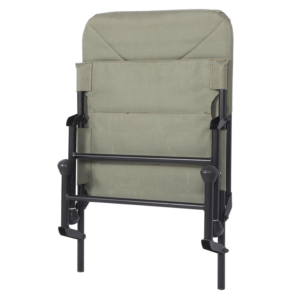Camping Folding Chair Oxford Cloth Anti Slip Portable Camping Chair with Telescopic Aluminum Legs Fo