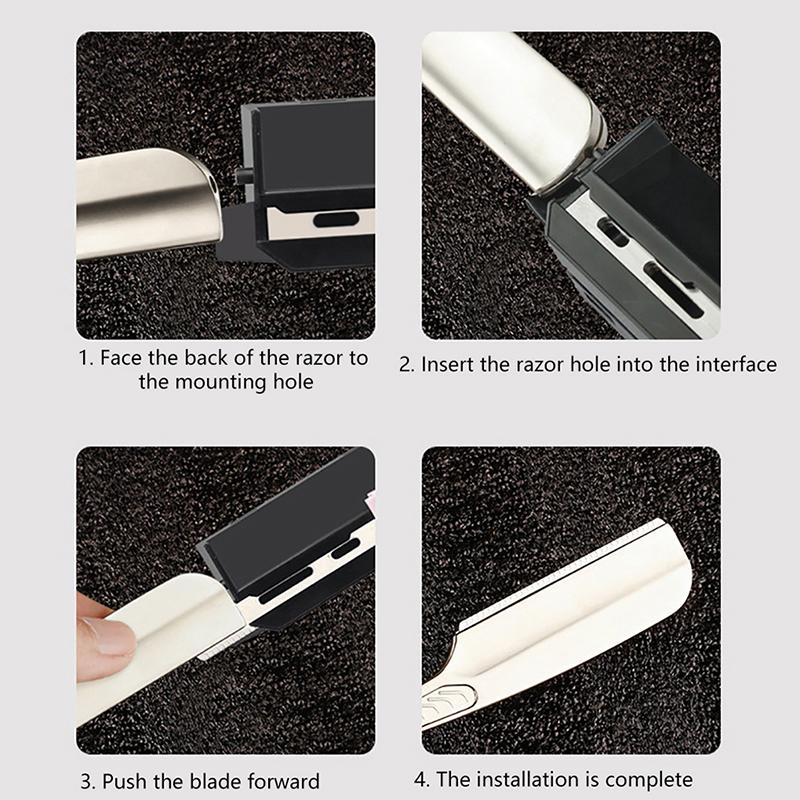 15 Pcs Senior Men'S Shaver Feather Blades Stainless Steel Replacement Professional Barber Razor Knives Blade
