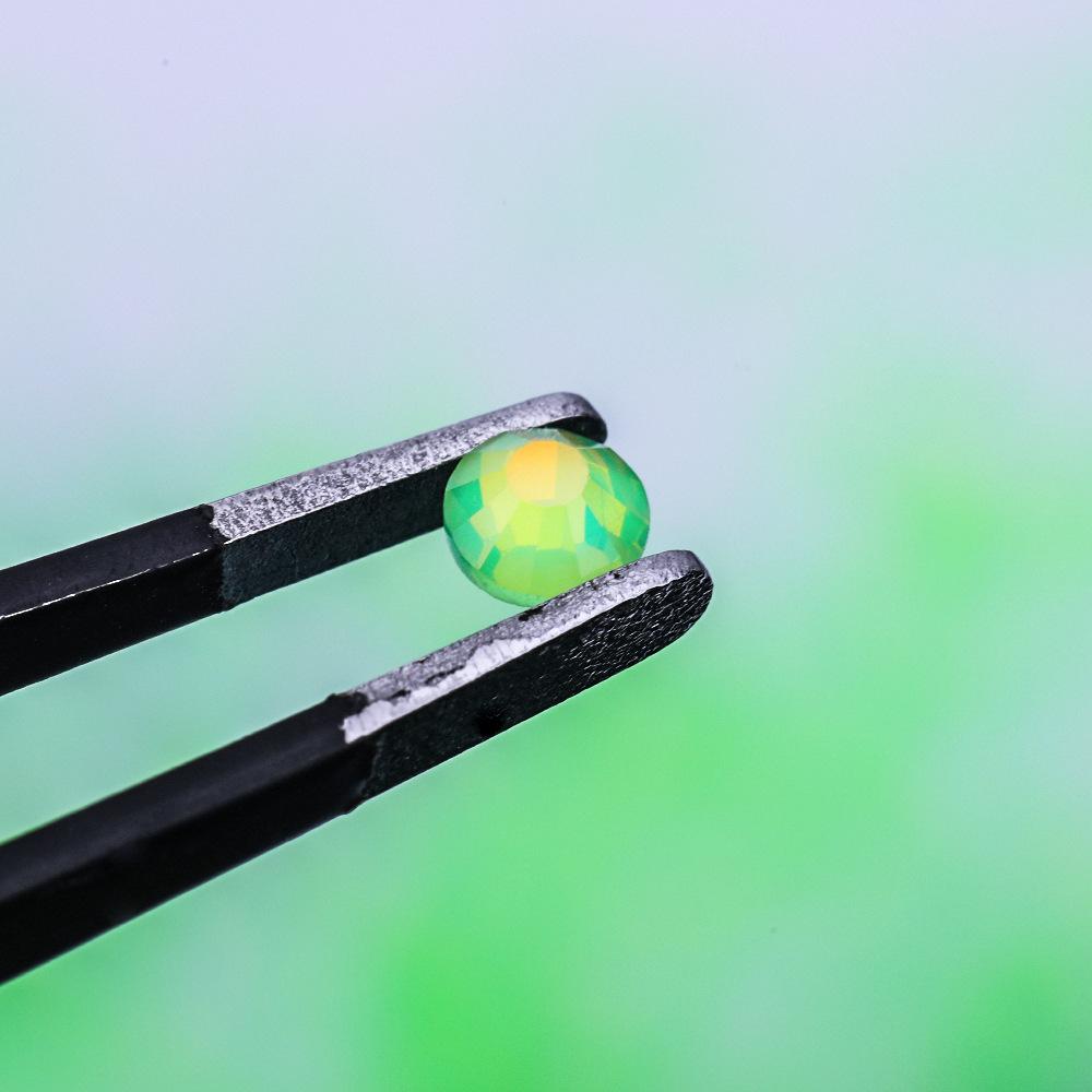 Weichen Y Fluorescent Protein Drill, Flat Bottom Drill Glass Rhinestone Neon Light Diy Luminous Nail Art Jewelry Nail Drill