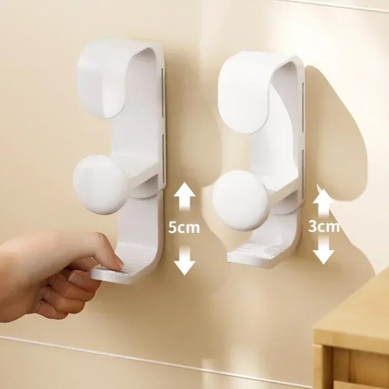 Koupelnové háčky Nástěnný háček na umyvadlo Zatahovací úložný regál na umyvadlo Multifunkční kuchyňský koupelnový regál Držák na umyvadlo Háček