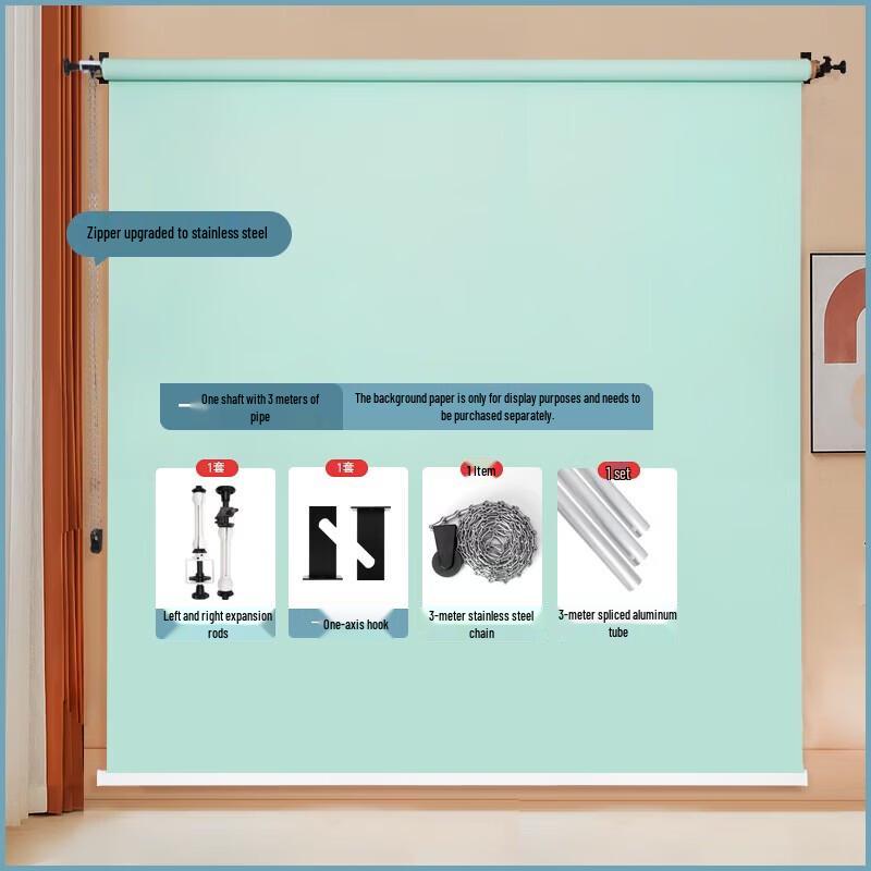 Photography Studio Manual Background Support System