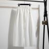 DIMANAF 2026 Spring Summer New Plus Size Women Long Pants Cotton Loose Casual Elastic Waist Fashion Lady Bottoms Clothing