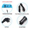 3-in-1 Water Quality Controller PH EC TEMP Meter Water Quality  Monitor EC Temperature Meter for Pool Fishpond Aquaculture