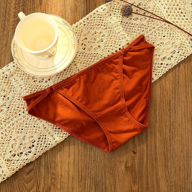 Sexy Baumwollslips für Mädchen Bequeme Hüfthebende Dreiecksdamenunterwäsche