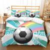 Completo Lenzuola Moda Pittura Calcio Set Letto Casa Nuovi Freschi Copripiumini Biancheria da Letto Casa Copripiumino Alta Qualità