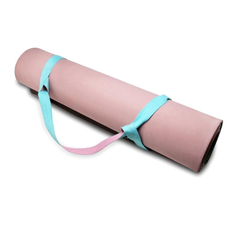 Elastic Yoga Mat Carry Strap Yoga Mat Belt Fitness Exercise Stretch Carry Straps NonSlip Mat Holder Stretching Band