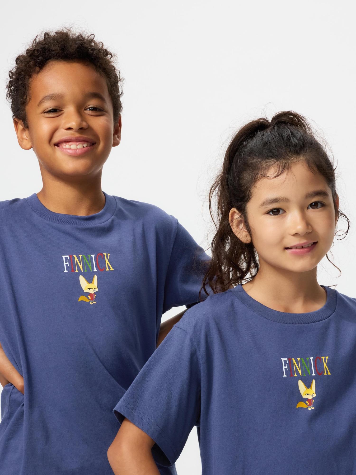 

Uniqlo KiDs ZooTopia UT Graphic T shorT Sleeve D 67 BLUE/KIDS 160