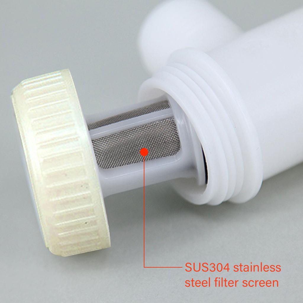 1/2 Inteligentny Filtr do Toalety Siatka do Toalety Zawór Dopływu Wody Filtr Wody Siatka ze Stali Nierdzewnej Akcesorium do Montażu Łazienkowego