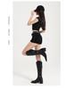 Korean-Style Sexy High-Waisted Rivet Denim Hot Pants - Plus Size, Hip-Hugging Summer Shorts for Women 2025