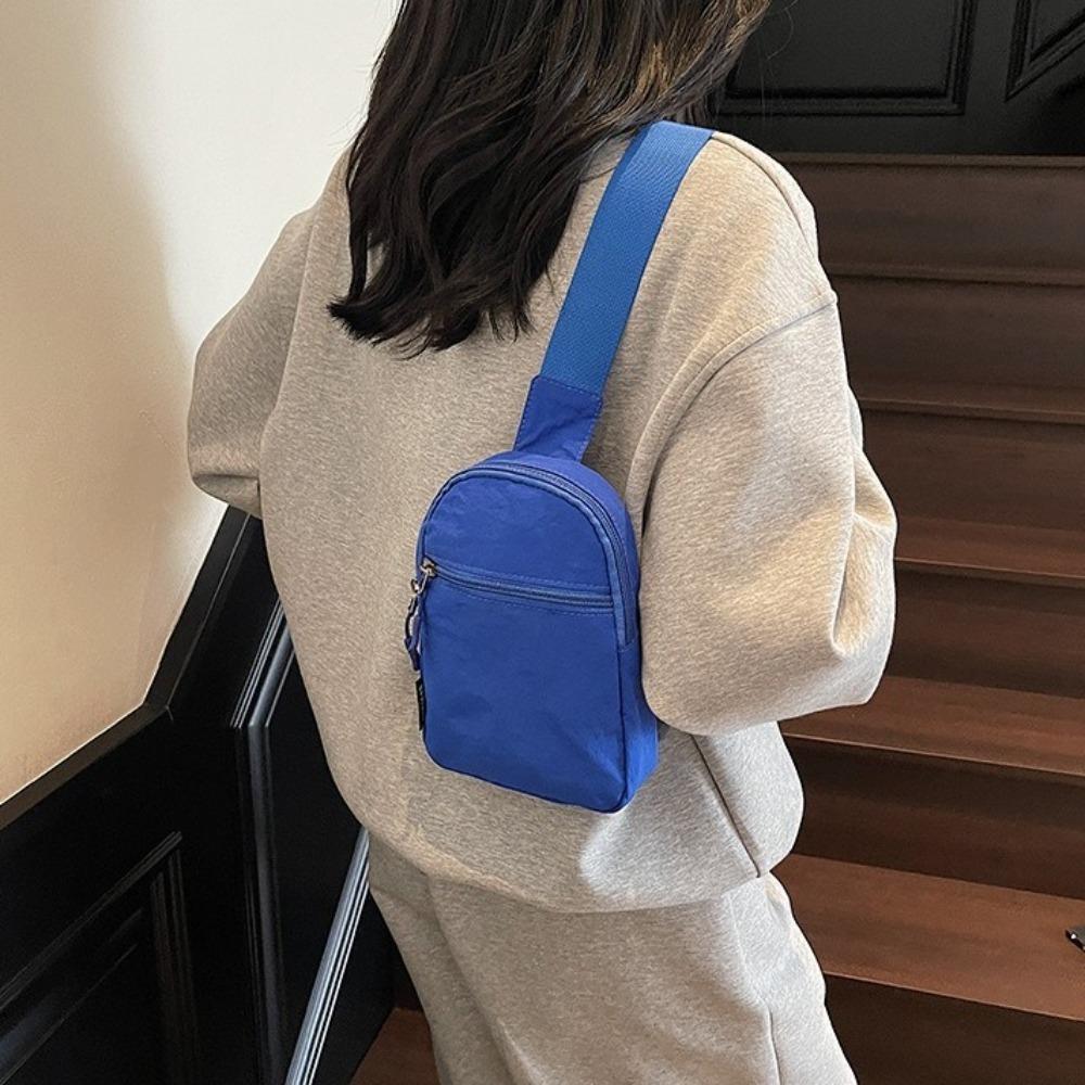 Large Capacity Crossbody Phone Pouch Multifunctional Sports Fanny Pack Fashion Chest Bag  Travel