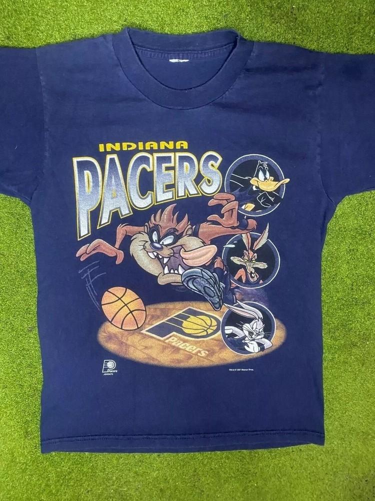 1997 Indiana Pacers - Looney Tunes - Винтажная футболка НБА для мужчин, женщин, унисекс XXL