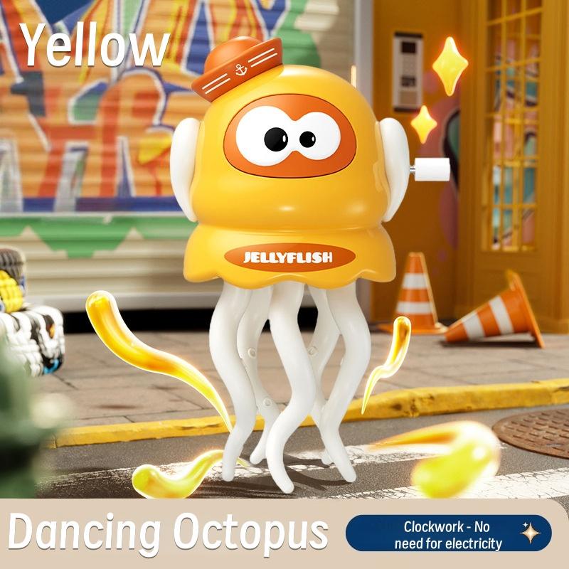 

Мини Индукционная Автоматическая Обход Препятствий Наматывающая Магическая Скручивающаяся Музыкальная Забавная Танцующая Головоломка Осьминог Игрушка для Снятия Стресса жёлтый