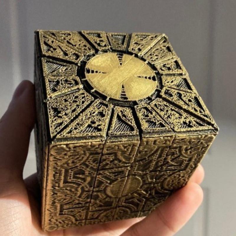 Working Lemarchand Lament Configuration Lock Puzzle Box from Hellraiser Decor Kid Birthday Party Gift puzzle box moveable