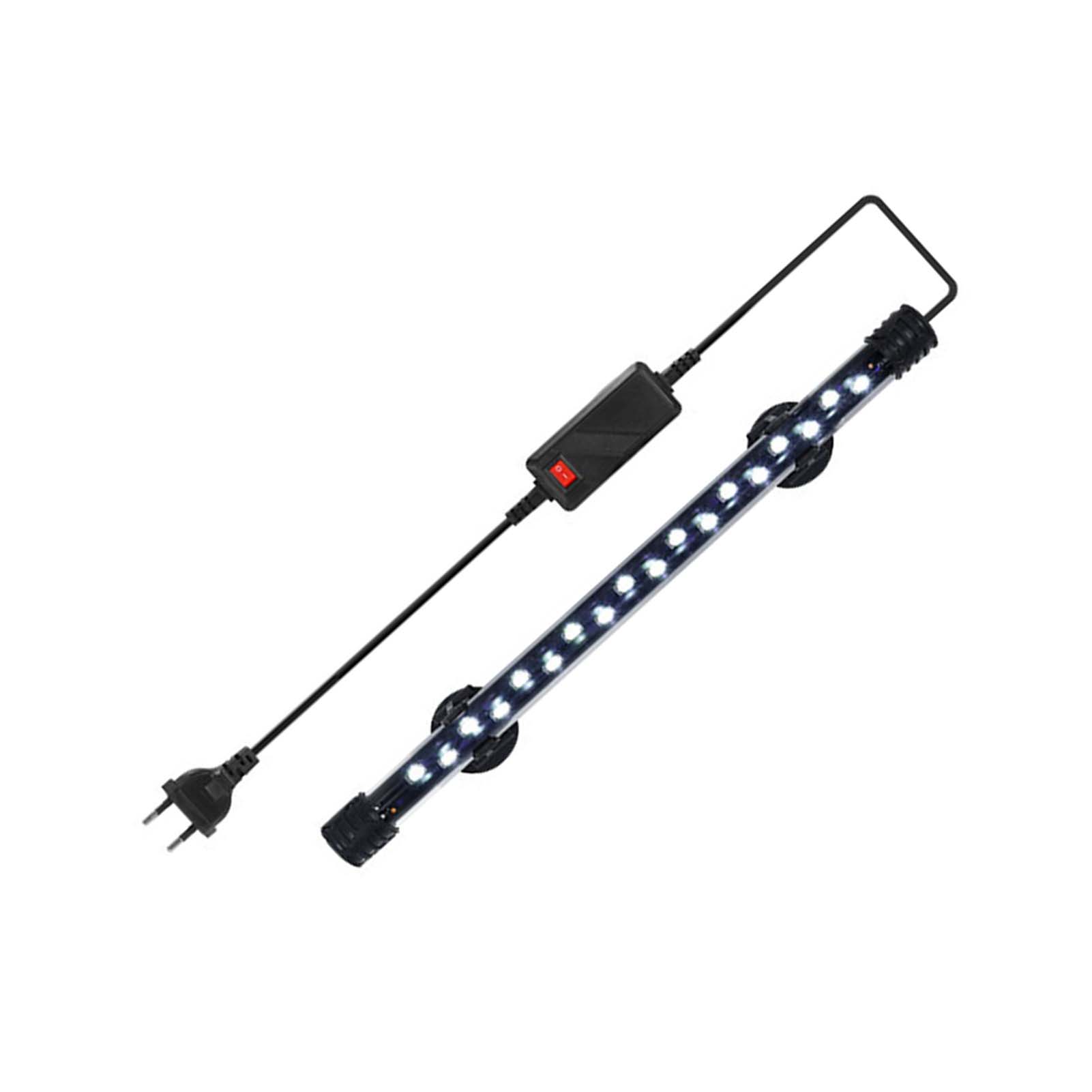 

Свет для аквариума Светодиодный светильник для аквариума Погружные фонари Подводный свет 28cm EU белый