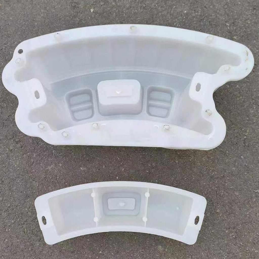 Concrete Brick Mould Durable Plastic DIY Casting Shaft Wall Block Smooth Finish Outdoor Walkway for Backyard Patio Yard