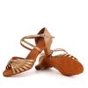 Women Girls Latin Dance Shoes Mid-Heel 5CM Ballroom Dancing Shoes Salsa Tango Soft Sole Indoor Shoes