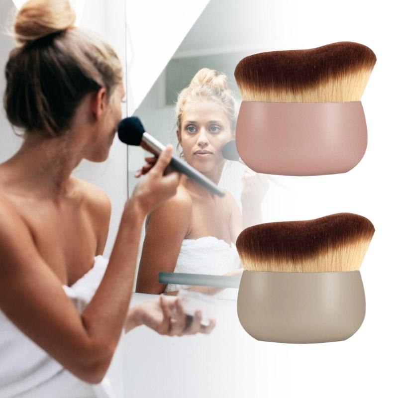 Professional Kabukis Makeup Brush For Full Body Selfs Tanning Bronzer Blending Seamless Coverage