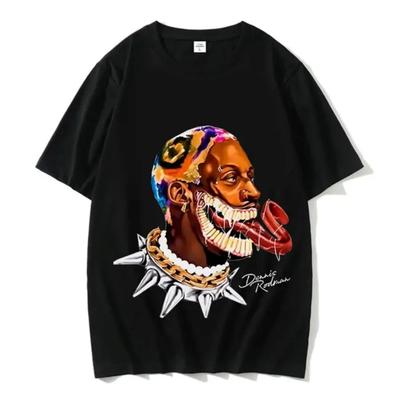 Cool High Street Heavy Print Cotton Very Demure T-shirt Hip Hop Retro Street Wear Casual Top Harajuku Rap T-shirt Neutral 90080