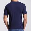 Korean Style Men's Bamboo Fiber Modal T-Shirt - Solid Color, Round Neck, Half Sleeve