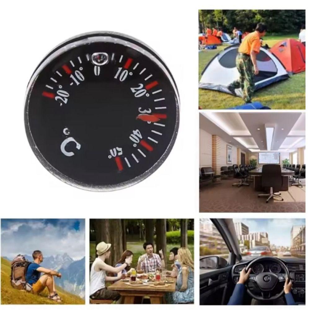 Mini Ciferníkový Teploměr Vodotěsný Vysoce Přesný Teploměr Přenosný Kruhový Teploměr Domácí
