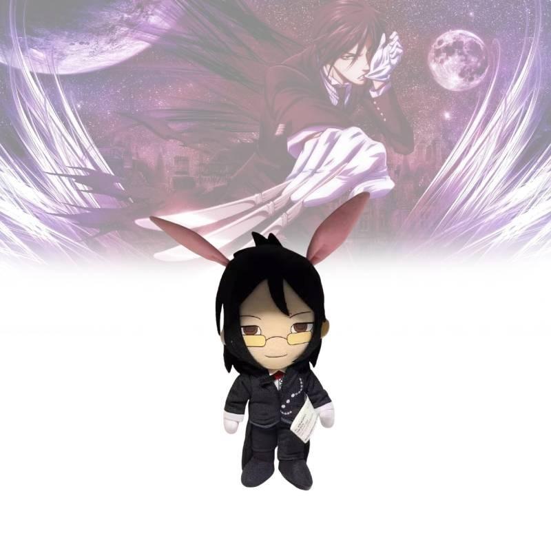 Butler Sebastian Black Michaelis Plush Toy Cute Cartoon Children Gift Dolls