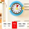 Mechanical Kitchen Timer 60-Minute Countdown Timer Retro Stainless Steel Magnetic Timer for Cooking And Baking