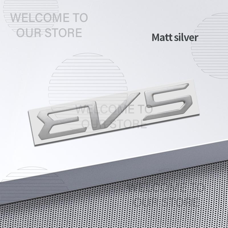 Car Decor Metal For EV5 EV6 Niro Kia GT Line Hybrid Electric SUV Letter Emblem O3D Sticker Accessories Tail Rear Trunk Decals