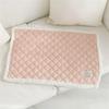 Double-sided Pet Mat All Seasons Dog Bed Mattress Soft Fleece Keep Warm Small Dogs Sofa Cushion Cat Sleeping Pad Pets Blanket