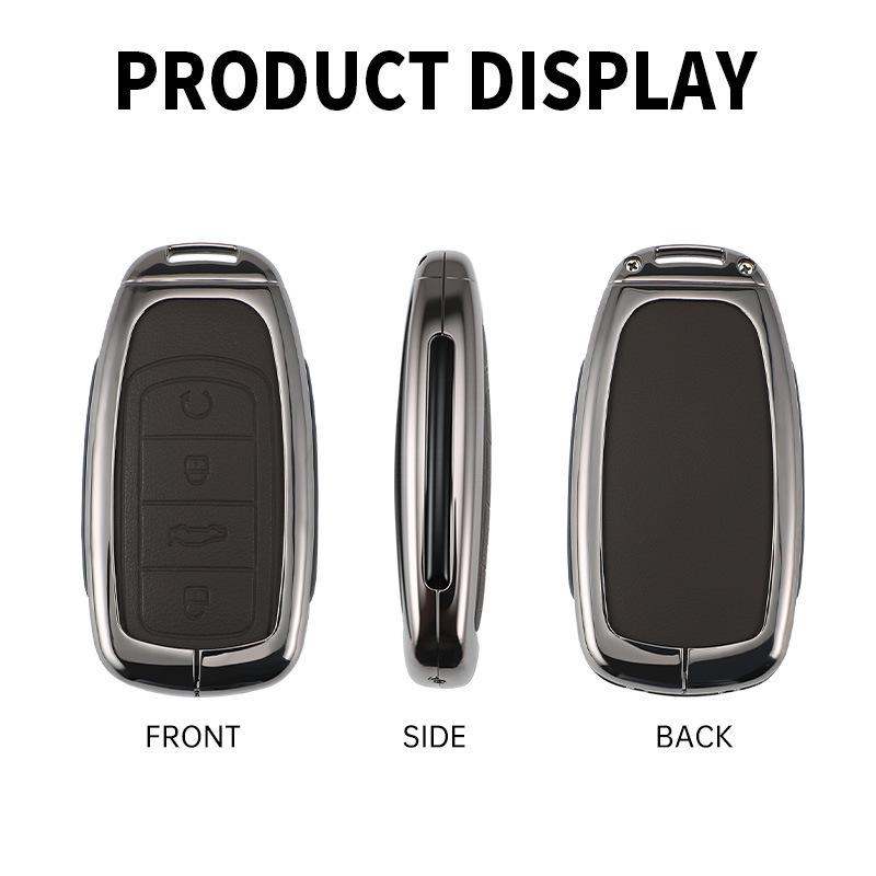 Compatible Protective Key Case for Chery Tiggo 8 Plus, Tiggo 9, Arrizo 5, and Tiggo 7 (2024 Models)