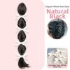 Hair Band Bow Braided Bubble Braids Wig 40cm Ponytail Hairpieces  Party