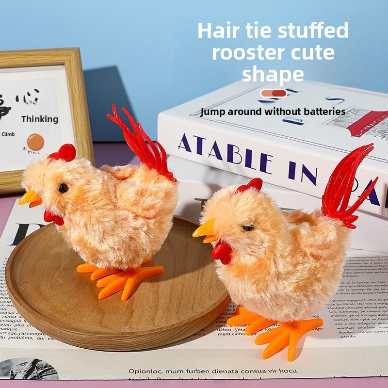 Plush Rooster Toy With Interactive Features For Early Childhood Development And Parentchild Play
