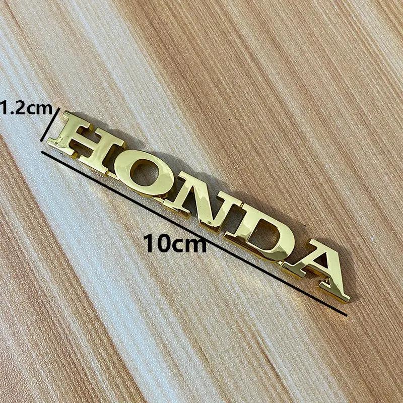 

Suitable for Honda Motorcycle Modification, Electroplating Plastic Car Logo Sticker Car Tail Letter Label Motorcycle Sticker