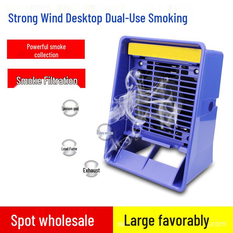 Soldering Iron FA-400 Fume Extractor Fan - Smoke Filter Exhaust for Industrial Use