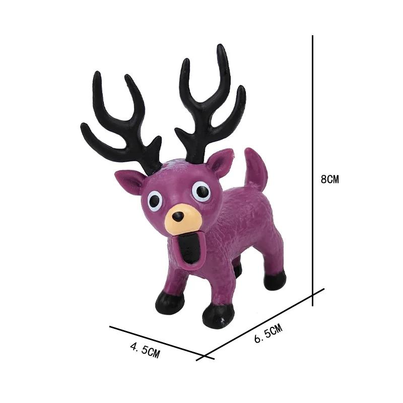 Hot 99 Nights in The Forest Action Figure Deer Owl Goat Figurine Fans Christmas Gifts Desktop Model Ornaments