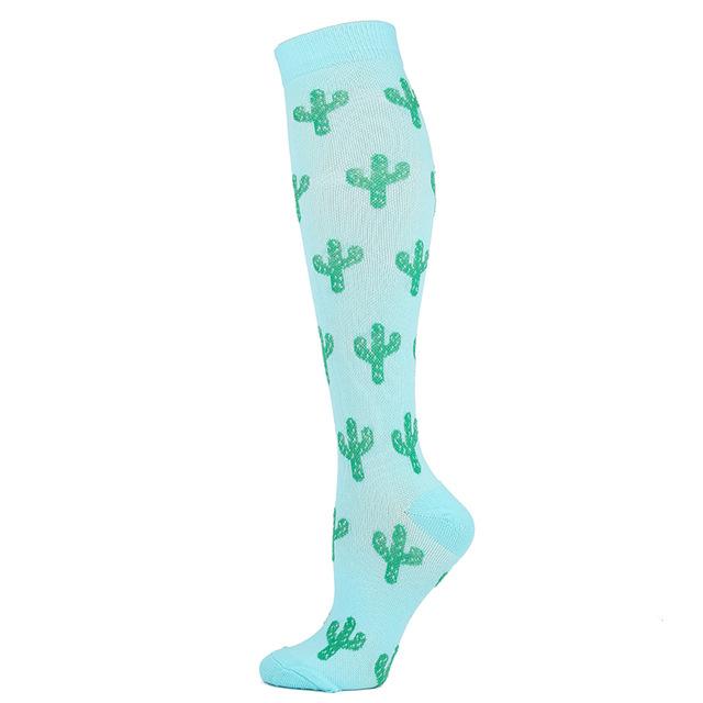 58 Styles Men Women Compression Socks Fit For Sports Varicose Veins Socks Animal Outdoor Running Cycling Long Pressure Stockings