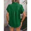 Spring and Summer New Women's Solid Color Simple Off-shoulder Casual Loose Short-sleeved Shirt for Women