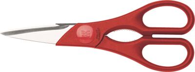 Zwilling Cooking Scissors Red Made In Stainless Steel Kitchen Scissors Japanese "Twin Germany" [Authorized Product] 43964-200