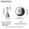 Charm Bead Charms copper Holy Mother Pendant Bead Charms Compatible With Charm Bead Charms Plata Authentic Bracelets Bead Charms Women Jewellery Mak