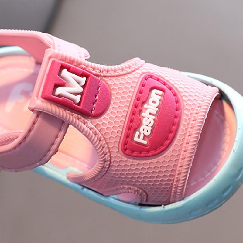 Baby Sandals Newborn Boys Girls Toddler Soft Sole Non-slip Princess Shoes Kids Fashion Casual Beach Sandals