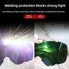 Anti-fog High Definition Electric Welding Eye Mask Mask Construction Site Welding Anti-dust Splash Full Face Goggles Removable
