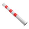 Bollard Post 29.5in Height 3in Diameter Cold Rolled Steel Parking Barrier Pipe