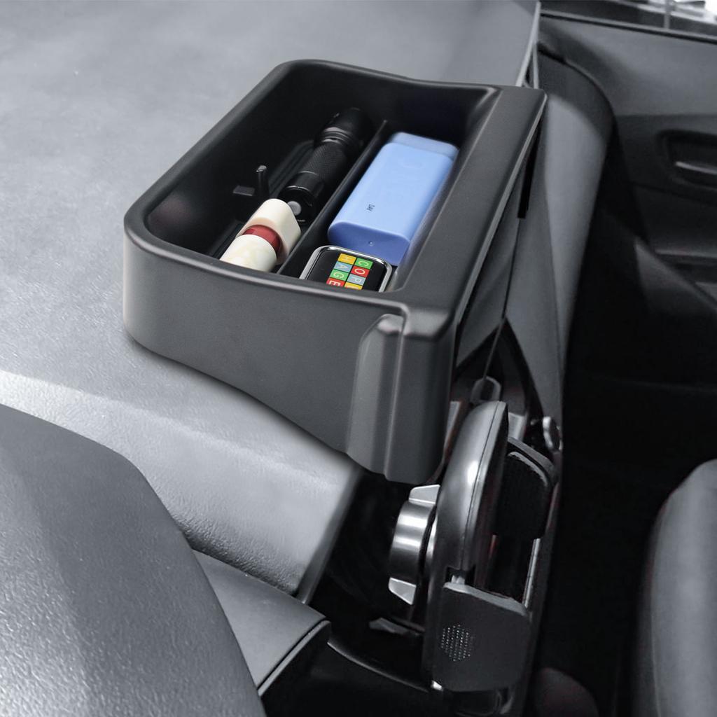 For 2020-2025 2025 Toyota Corolla & 2025-2025 Corolla Cross Center Console Dashboard Organizer Tray Dash Mounted Storage Box