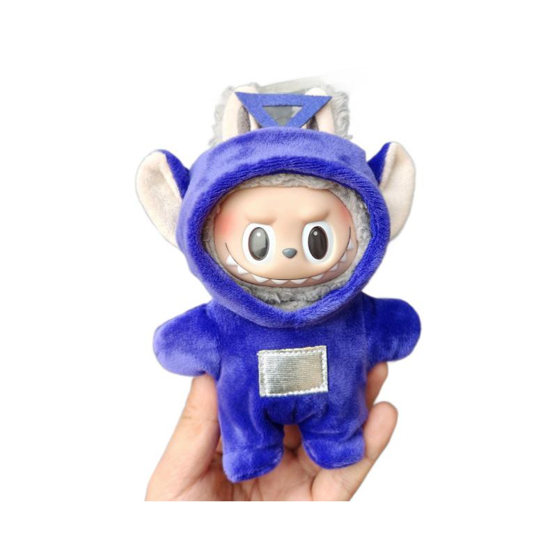 Gen 1 & 2 Labubu Keychain Pendant & Crossbody Bag In Teletubbies Outfit.
