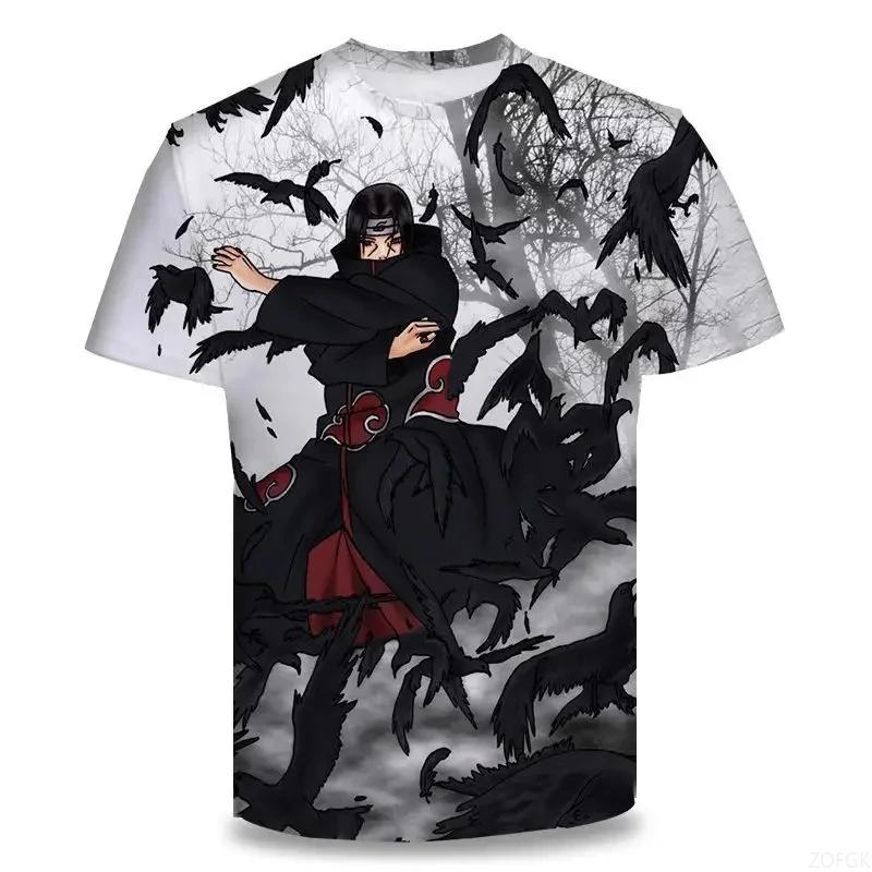 Summer Casual Fashionable Round Neck 3D Print Extra Short Sleeve Men's T-Shirt Ninja Hero