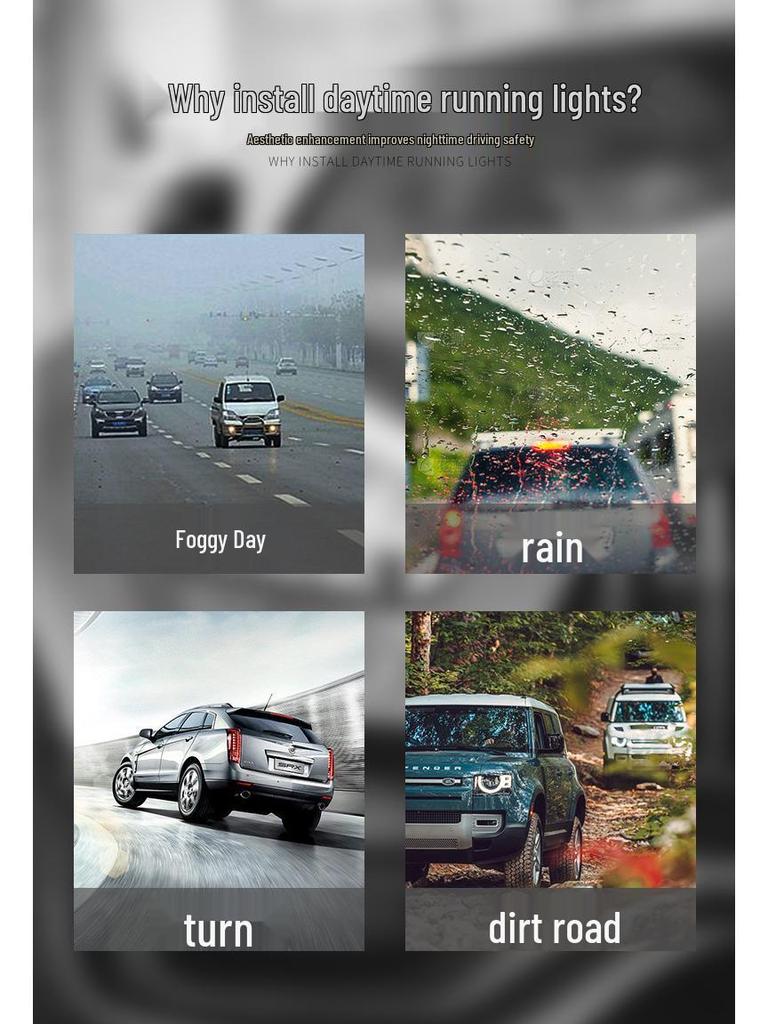 Ford Mondeo 13-16 LED Fließende Tagfahr- & Blinkleuchten