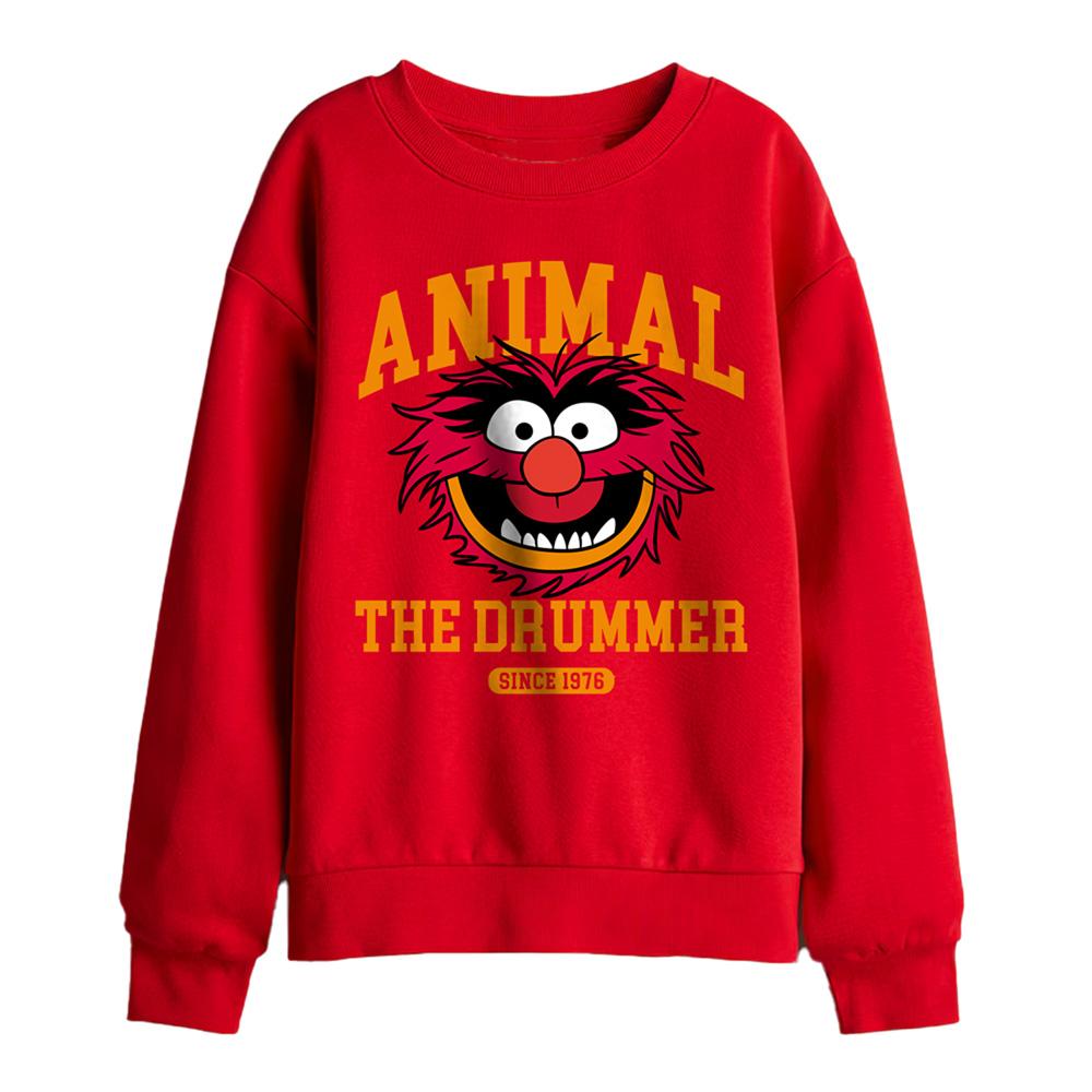 The Muppets Childrens/Kids The Drummer Animal Collegic Sweatshirt