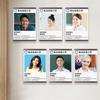 Versatile Acrylic Display Frame Magnetic Wall Mounted Certificate Frame Transparent A3/A4/A5 Photo Frame Office Decoration