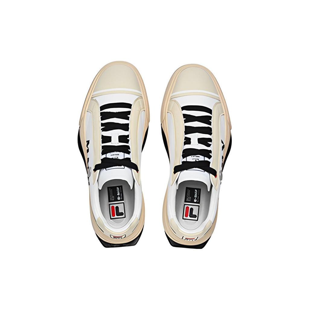 Fila Mihara Yasuhiro X  FM-4 Leather Low-Top Sneakers Men Sneakers White F12M234209FWF